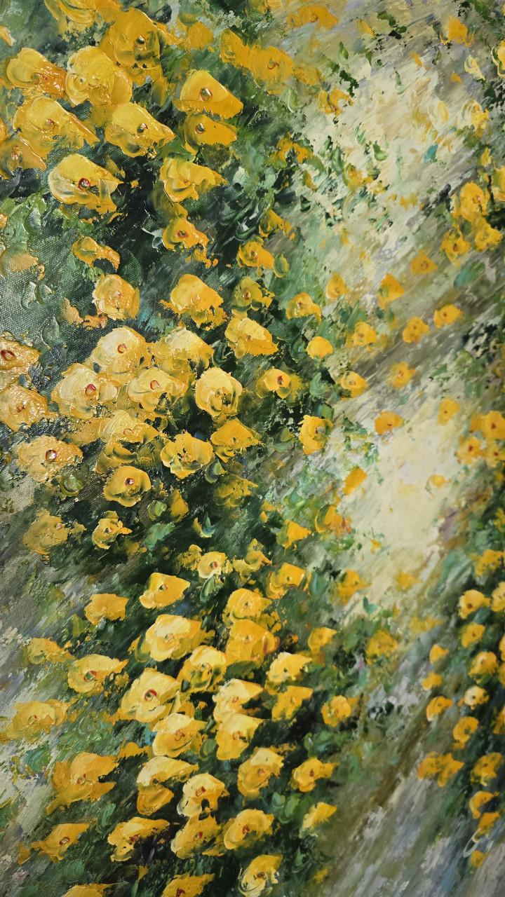Mooie schilderijen bloemen