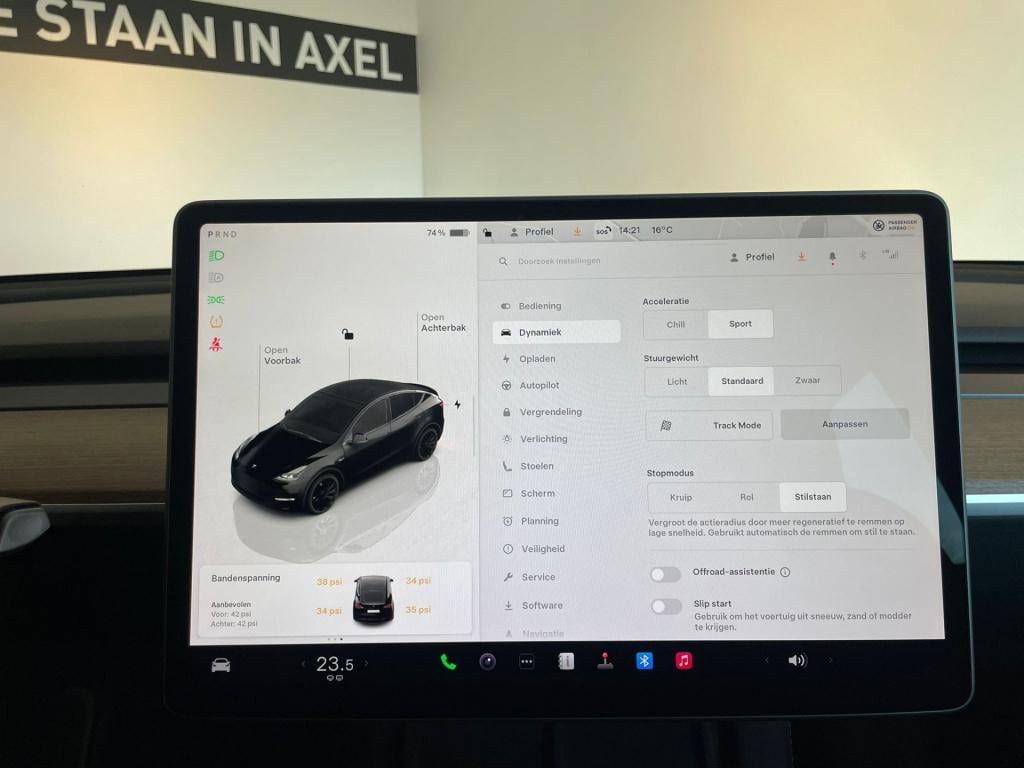 Tesla Model Y long range awd 75 kwh