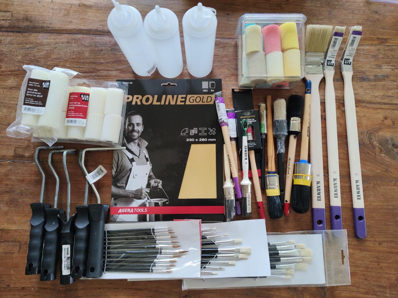 Gereedschap en materialen