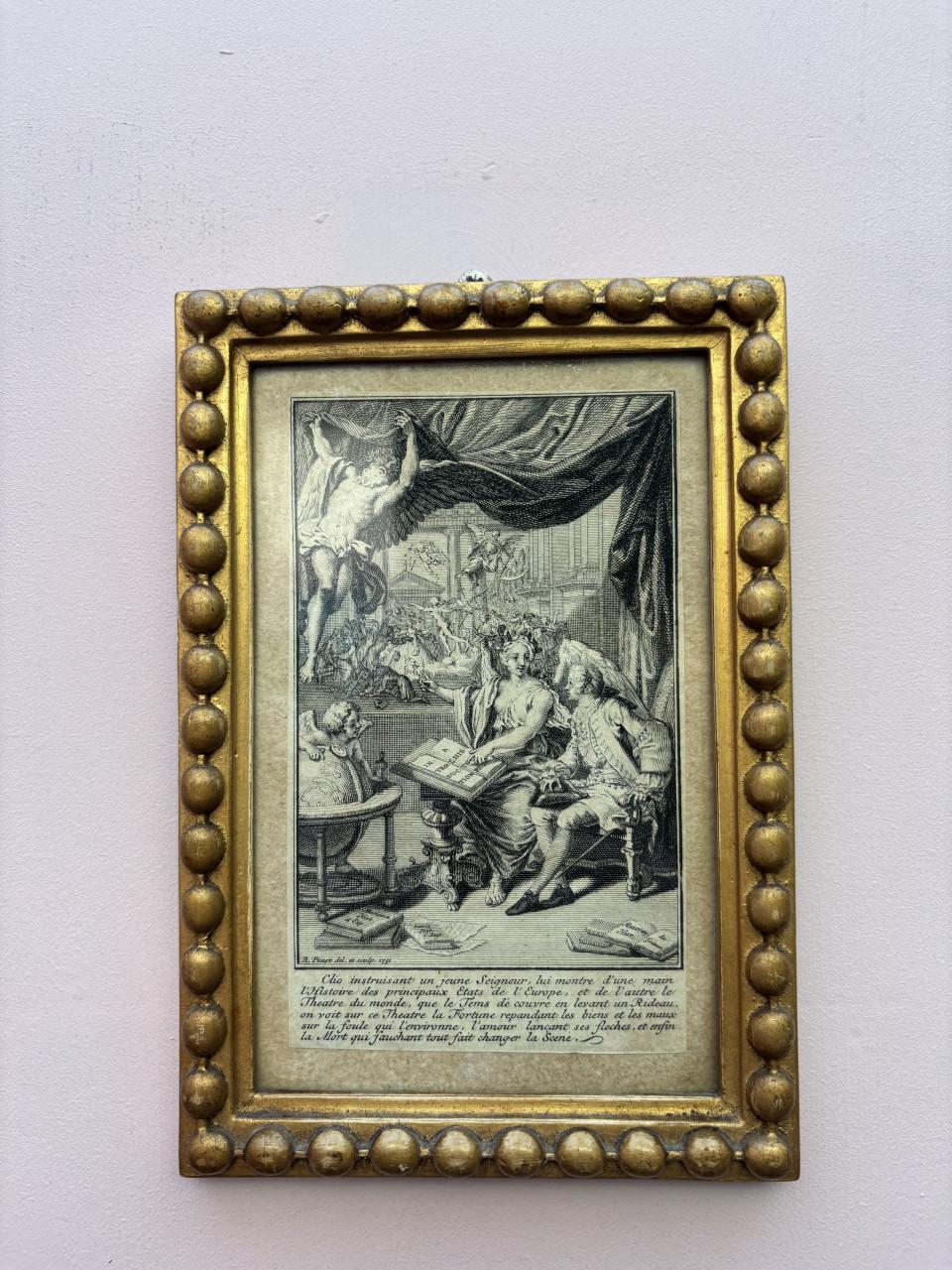 Zeldzame Set 4x Bernard Picart (1718) – Allegorische Kunst