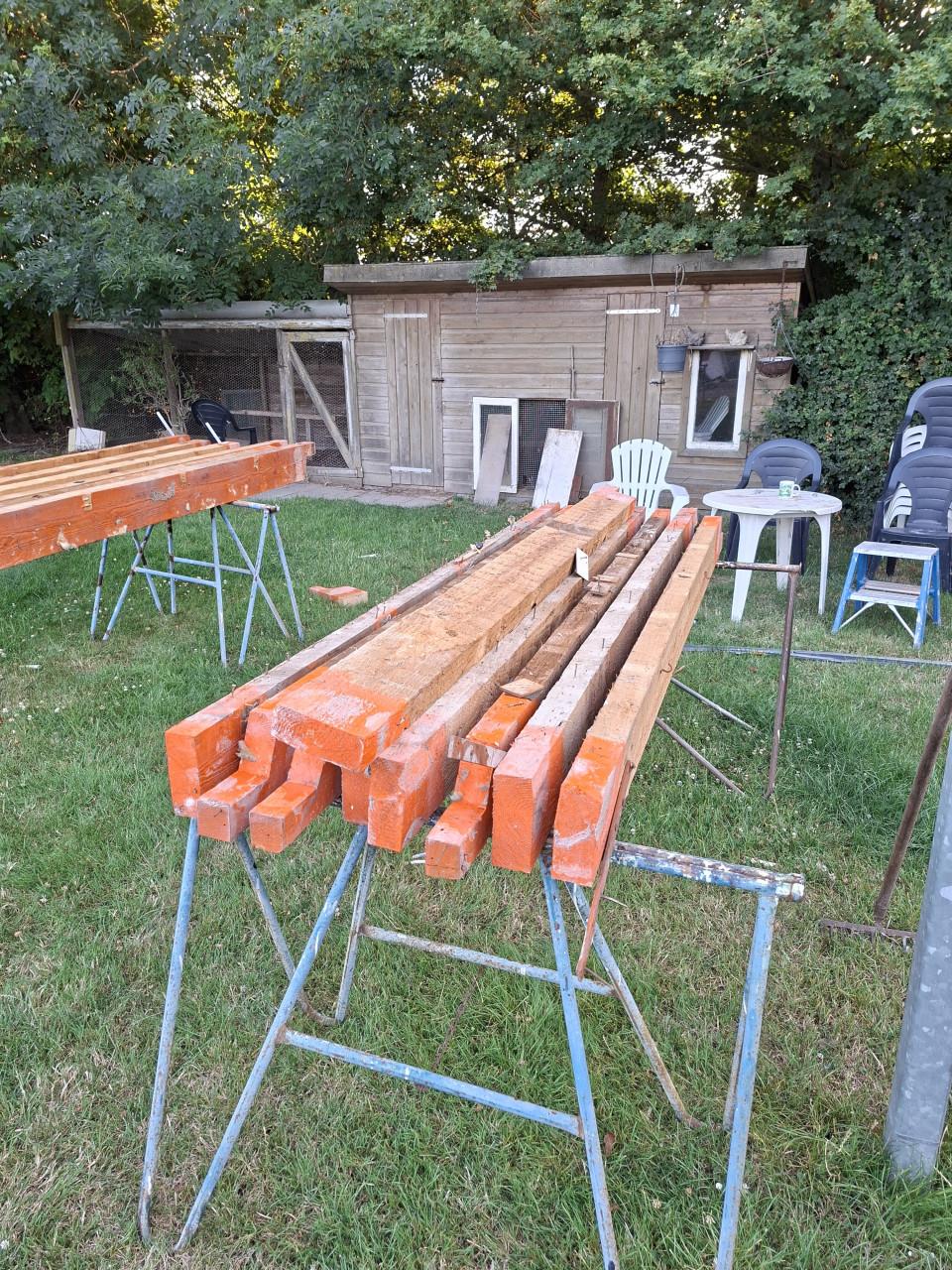 Houten balken