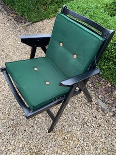 Design klapstoel (Niko Kralj)zwart