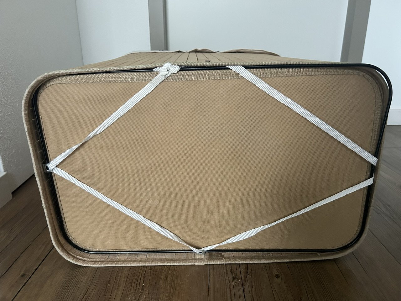 Wasmand met 2 vakken