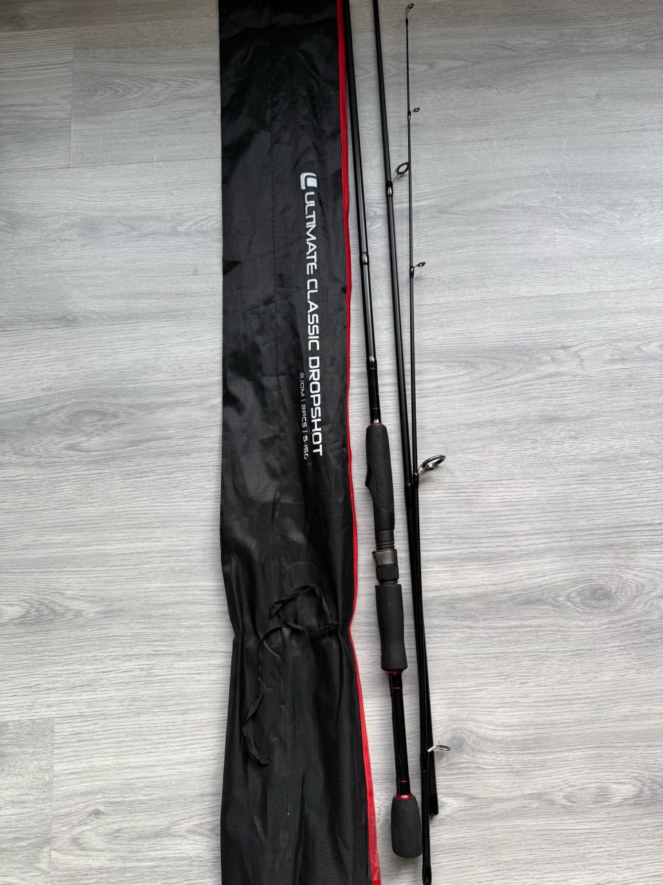 Complete vissers set - 6 hengels , 11 molens en toenehoren