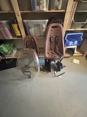 Te koop yepp kinderzitjes voor en achterzitje