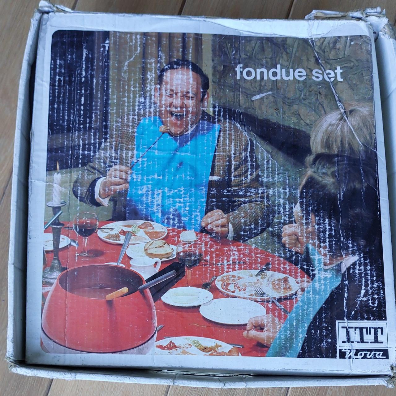 Vintage Fondue set