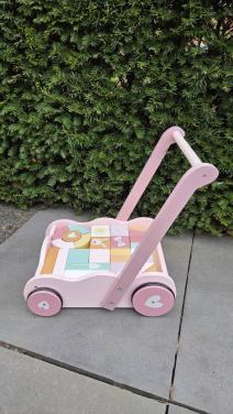 🎈Houten Blokkenwagen Little Dutch.