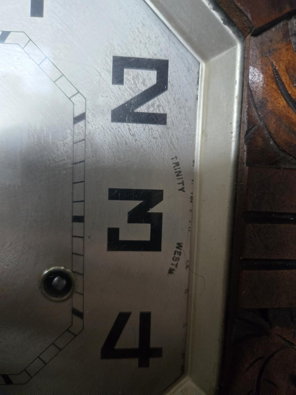 Westminster Trinity Wandklok  Art-deco