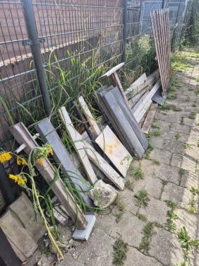Gevraagd puin te rijden naar de stort
