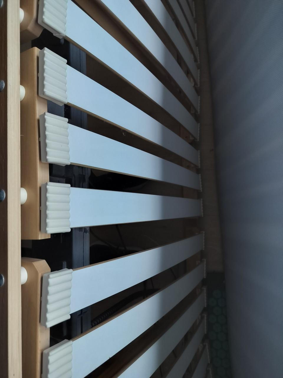 2 x elektrische lattenbodem