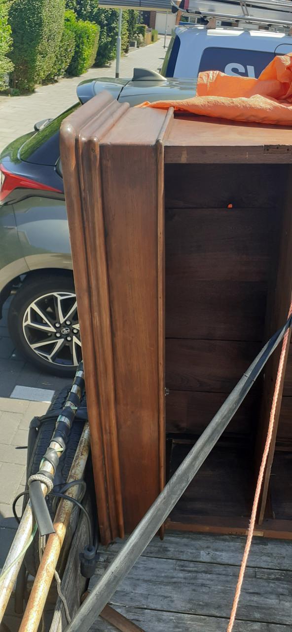 Grote prachtige KOLONIALE. kast 195x110x40cm & Diverse Kasten