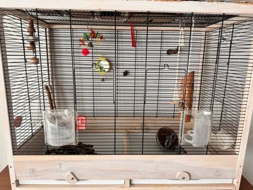 Ferplast houten vogelkooi