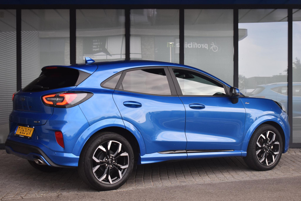 Ford Puma 1.0 ecoboost hybrid st-line | half-leder | navigatie | apple carp