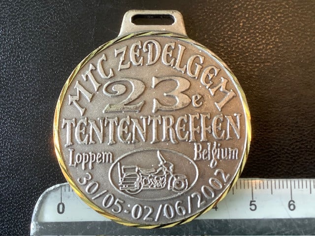 Penning MTC Zedelgem 2002.