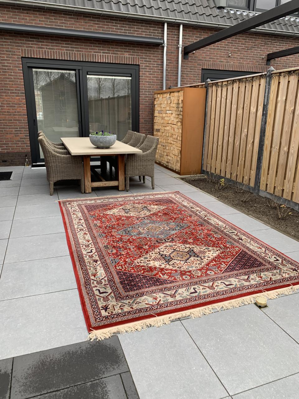 ✨Prachtig Sfeervol Vintage Vloerkleed van Zuiver Scheerwol✨300 bij 200 cm❣️