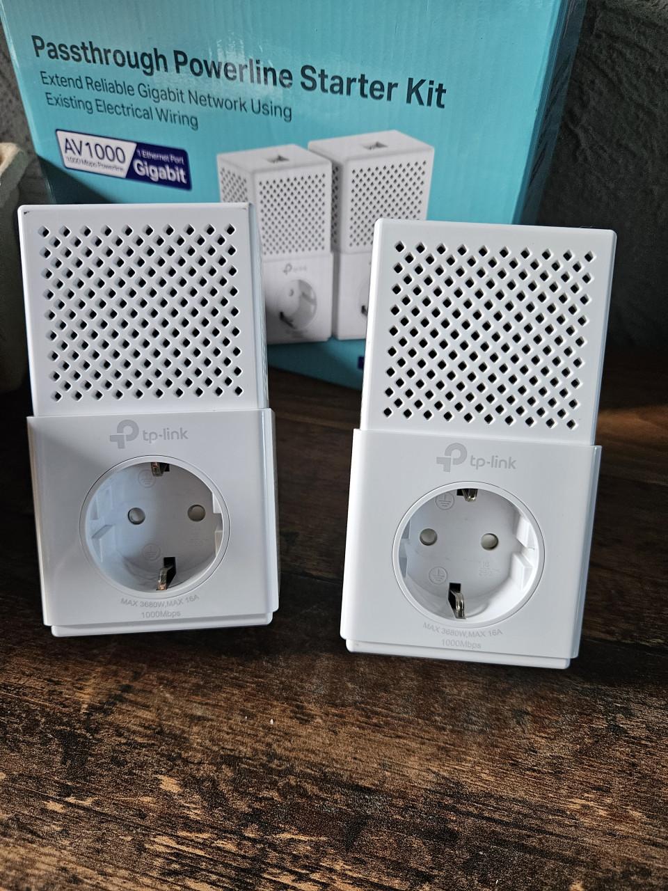 Zgan TP-Link TL-PA7010P KIT AV1000 Powerline Starter Kit