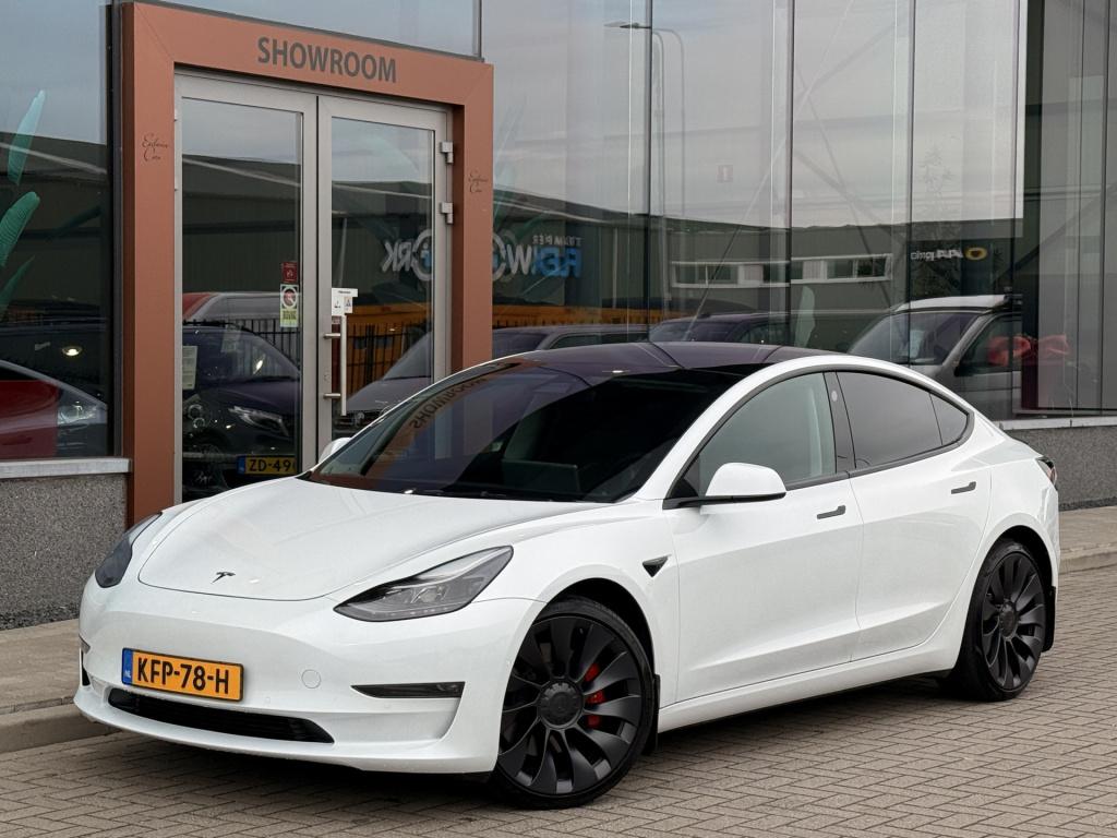 Tesla Model 3 long range awd dual motor 75 kwh | acc | panoramadak | stoelv