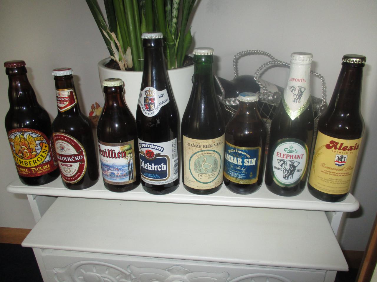 Bierflesjes verzameling