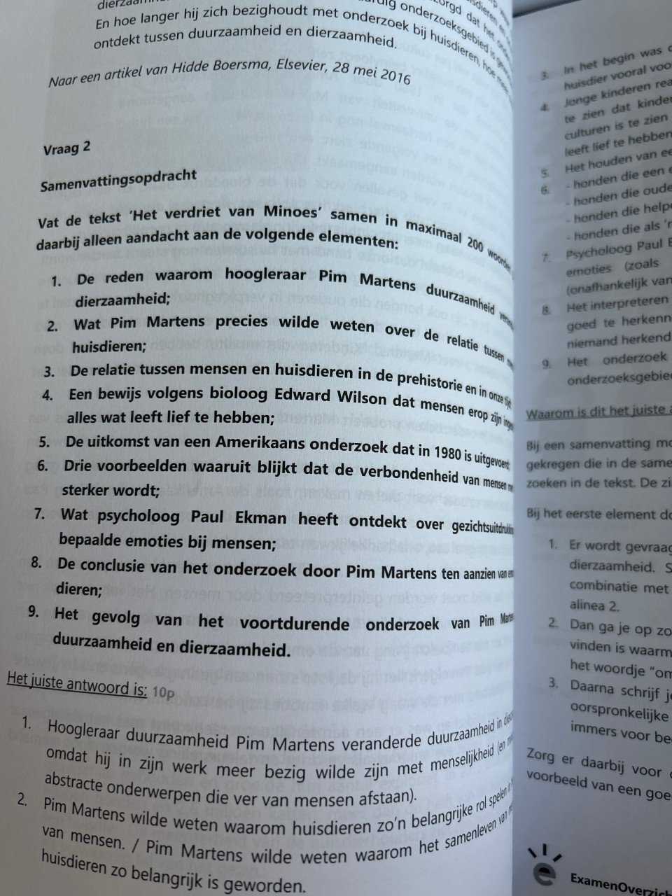 Examen samenvatting en oefentoetsen VMBO KB
