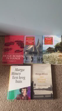 5 boeken van Carolijn Visser en Marga Minco