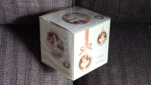 Kerst - Nieuwjaars Folie/Glitterkaarten box (30 stuks) nieuw