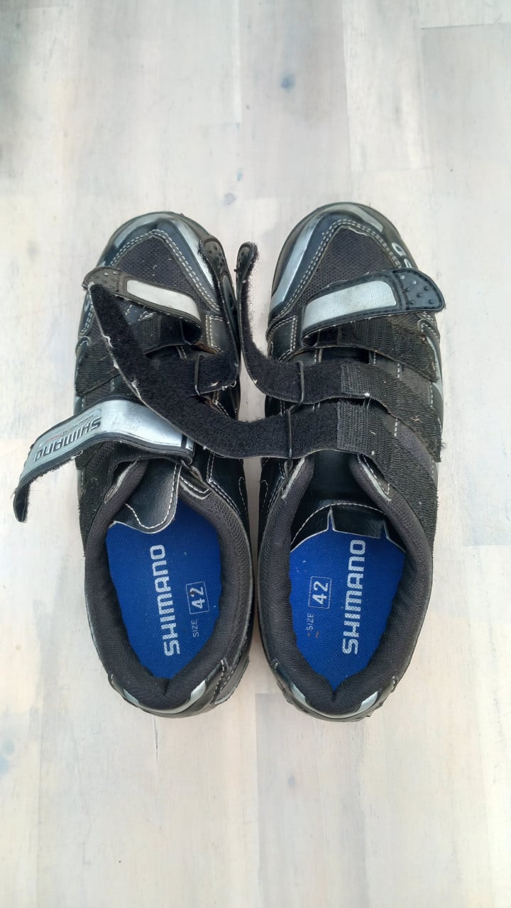 Wielrenschoenen Shimano maat 42