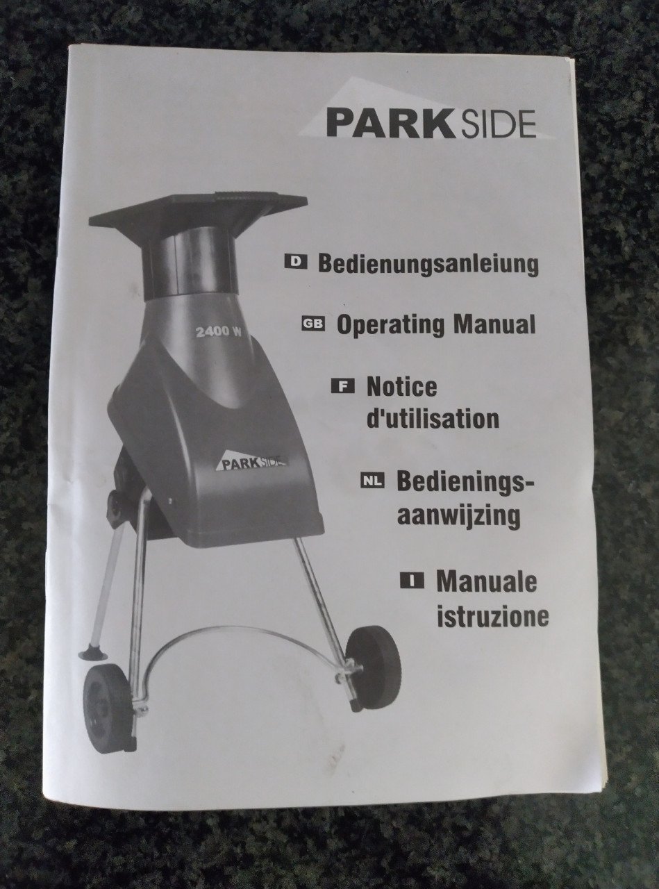 Parkside hakselaar