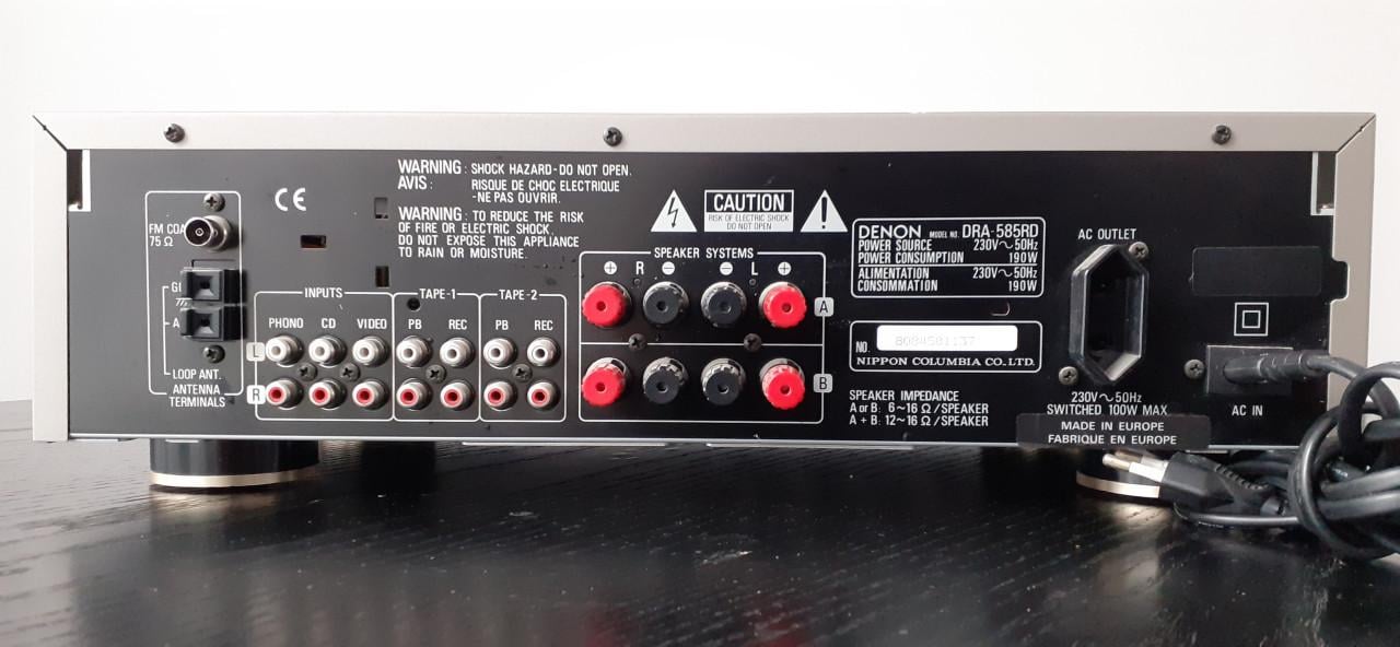 DENON DRA-585RD Stereo Receiver/ versterker