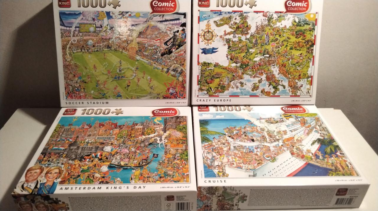 Legpuzzels 1000 stukjes
