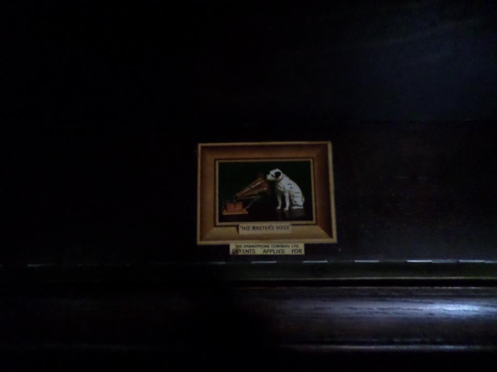 Antieke platen speler