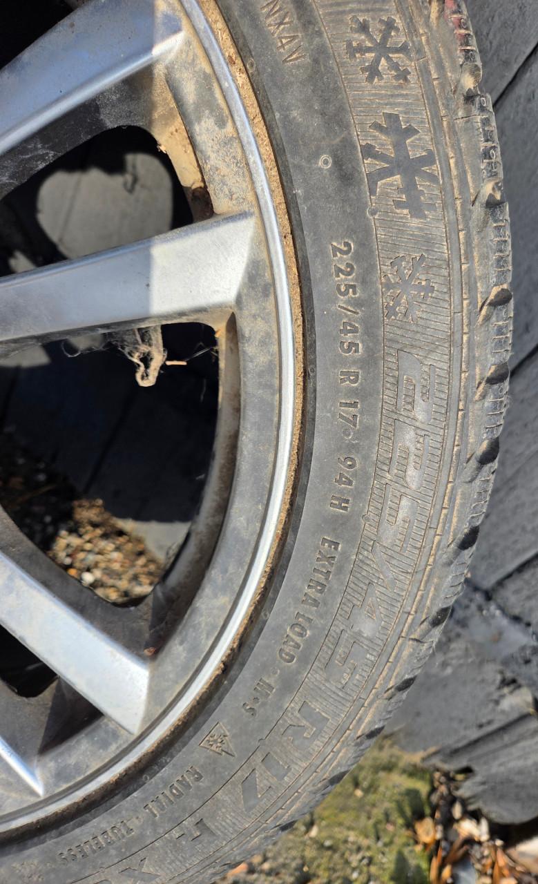 Winterbanden met velg