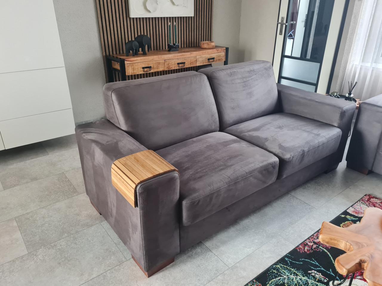 Como Bankstel 2 + 2.5 zits microleder **KOOPJE**