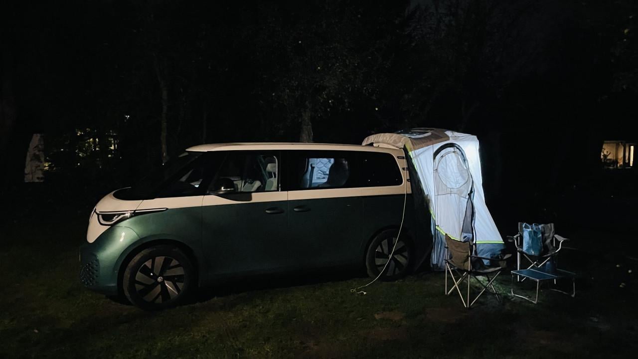Achtertent UPGRADE Premium voor VW T5, T6, ID Buzz met achterklep