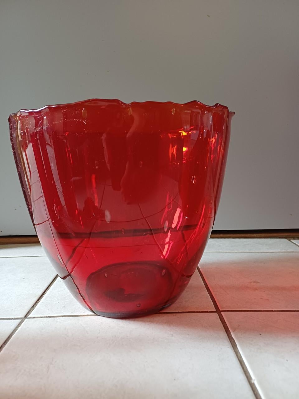 Rood glas