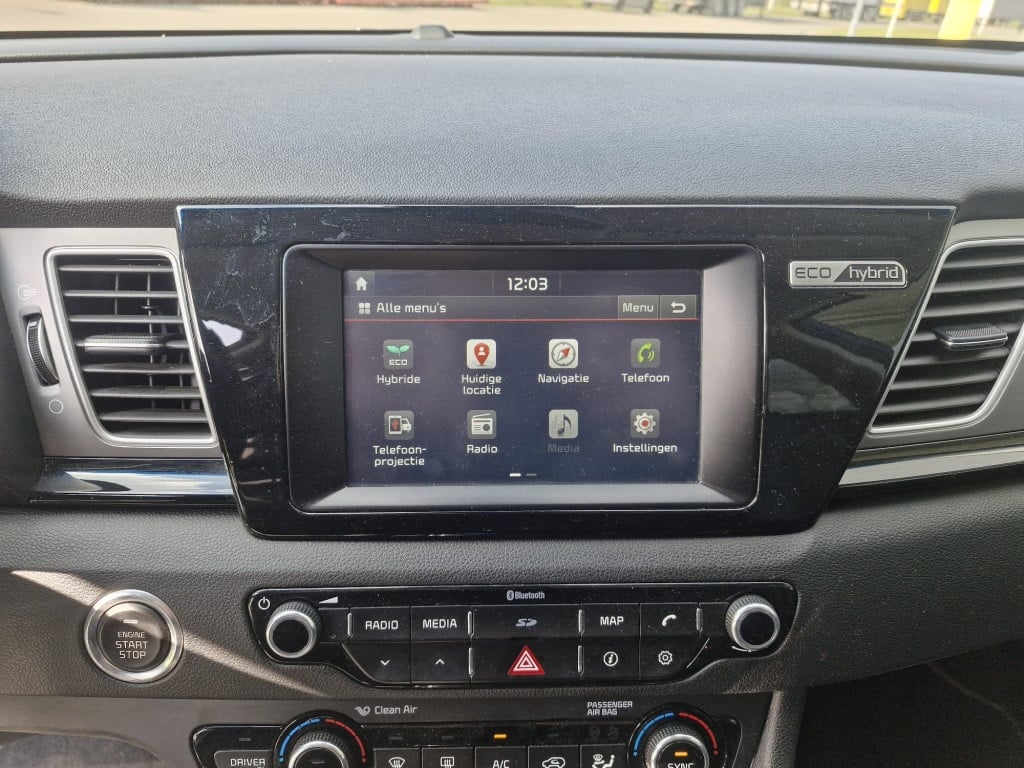 Kia Niro 1.6 gdi h. sports line|verkocht