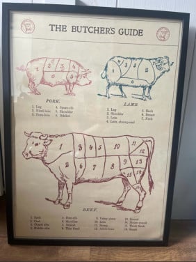 Poster in zwarte lijst