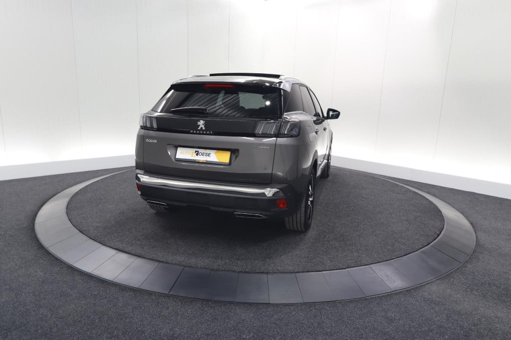 Peugeot 3008 hybrid4 300 gt | elektrisch panoramadak | dodehoekdetectie | c