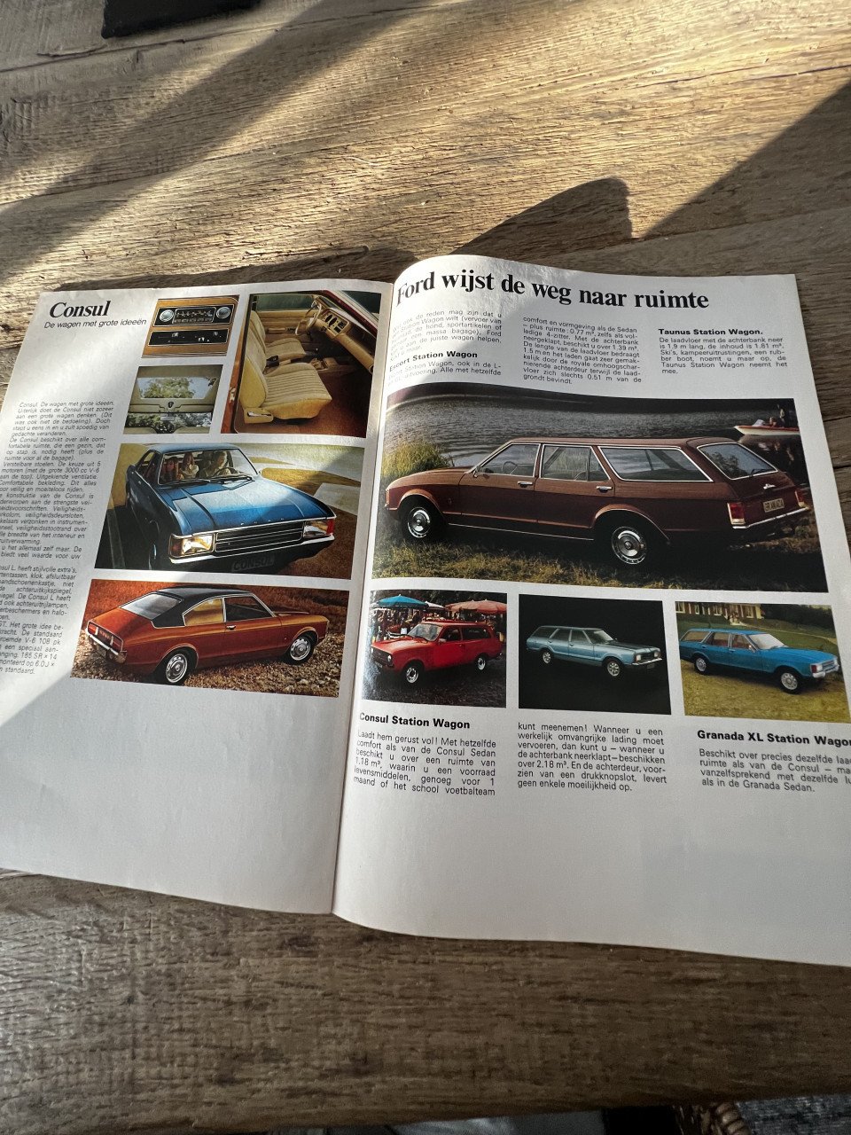 Ford Kopersgids Capri Taunus Escort