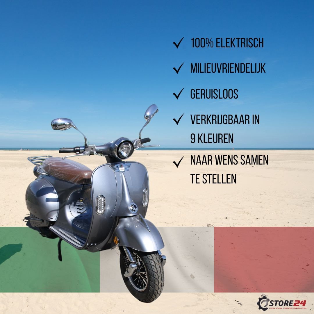 Nieuwe Etalian elektrische scooters - nu met 25% korting!