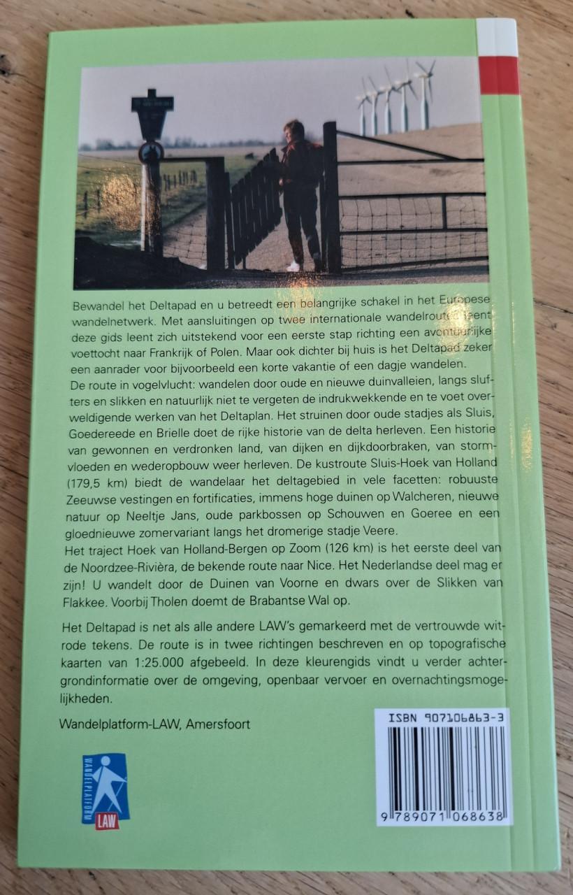 Deltapad, deel 1 van het Nederlandse Kustpad, door Rutger Burgers