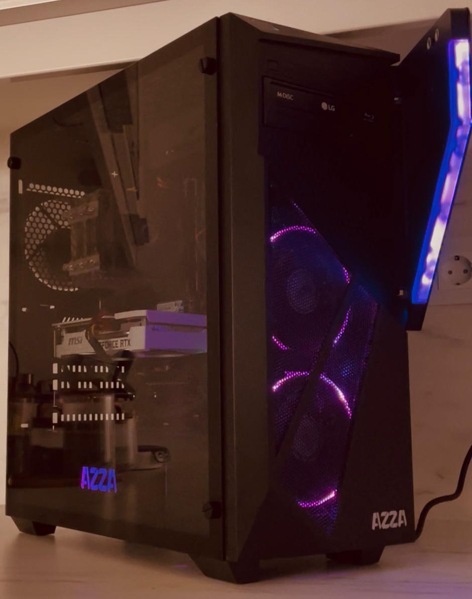 Game PC & RTX 8GB & SSD/HDD 1500GB & i7-9700K 8 Core & Wi-Fi & 16GB