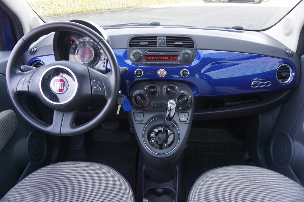 Fiat 500 1.2 lounge automaat - airco / elektr. ramen / pano / lm velgen / n