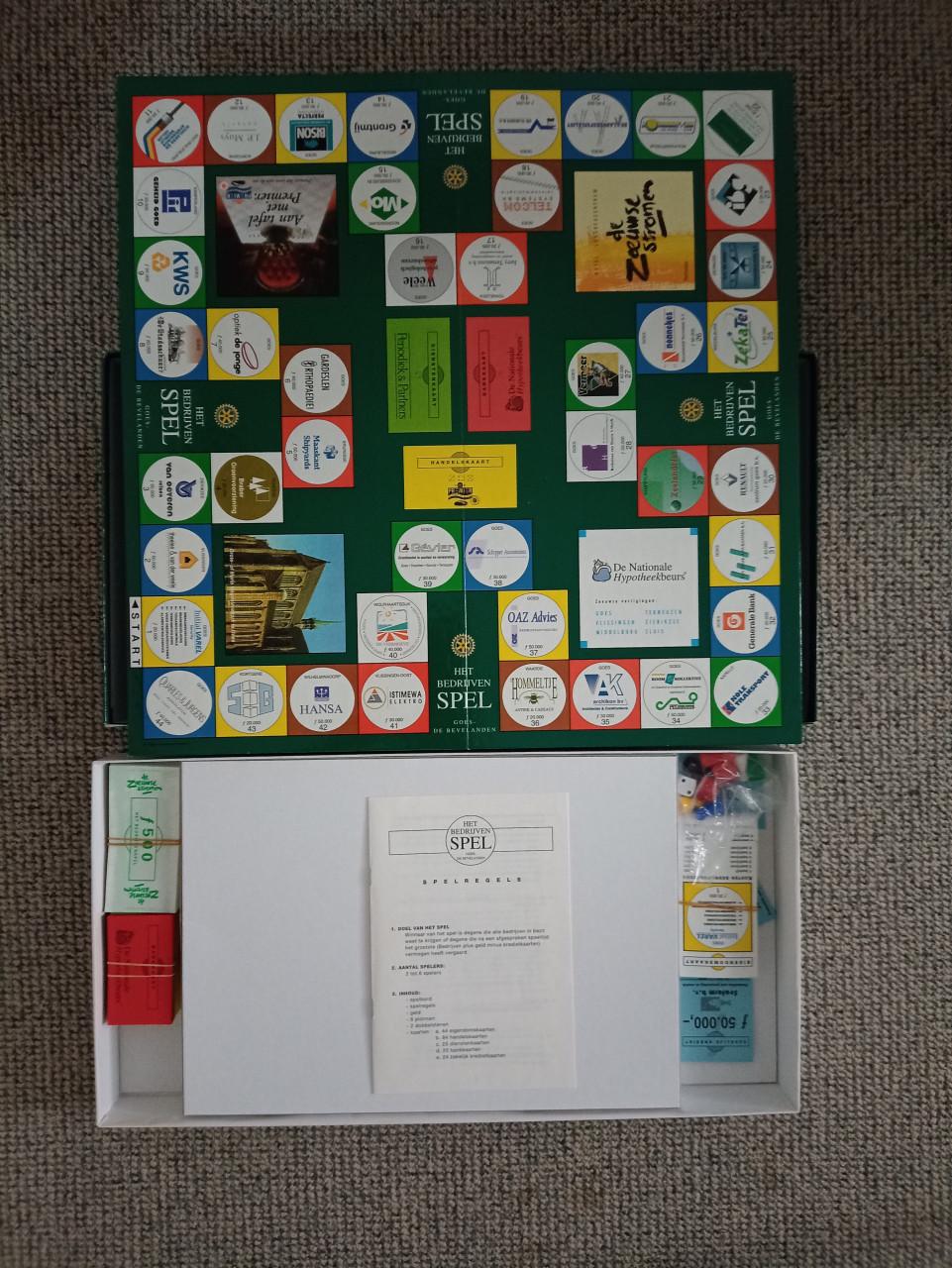 Het Zeeuws Bedrijven Spel – bordspel nieuw