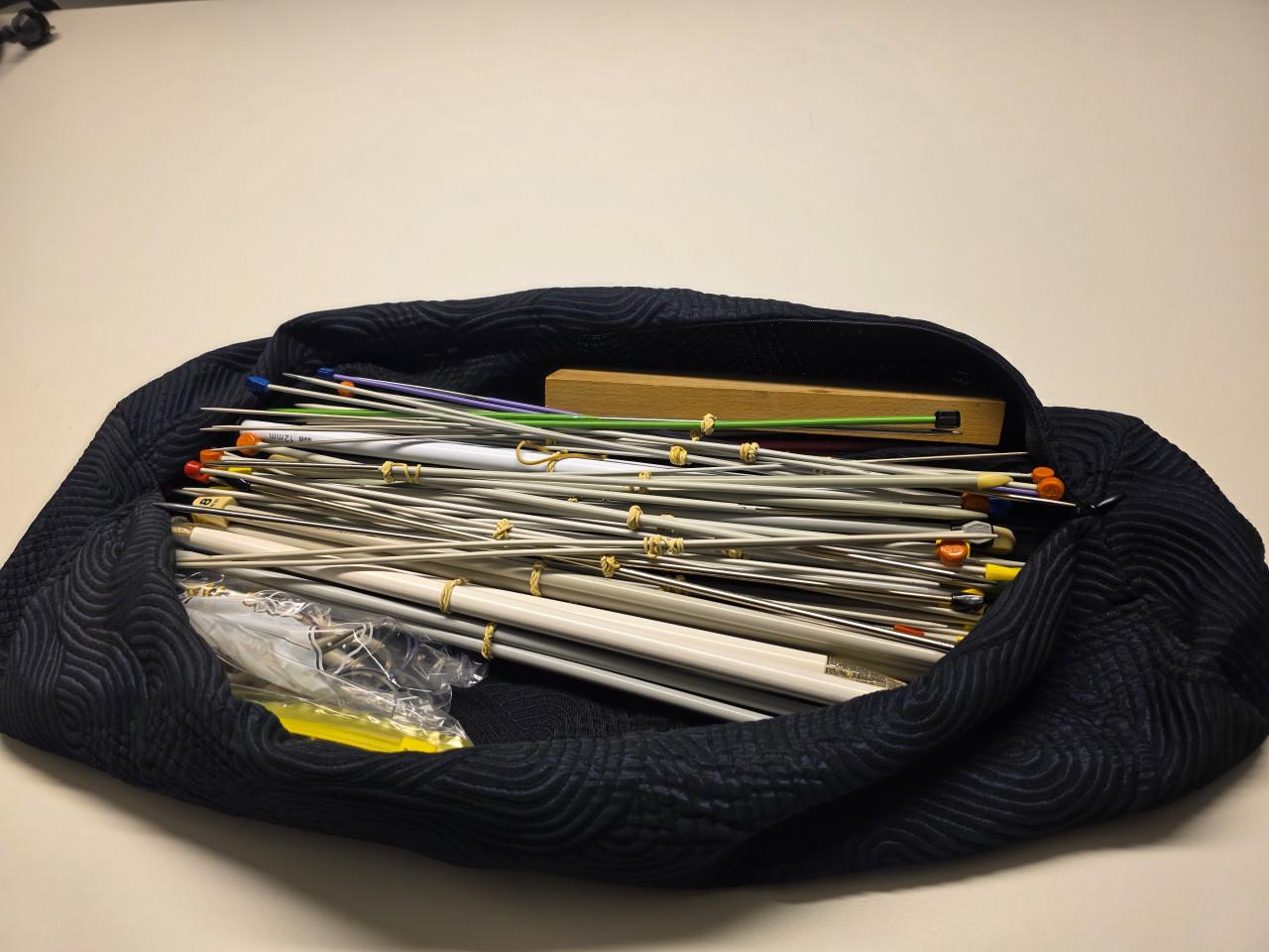 Assortiment brei- en haaknaalden