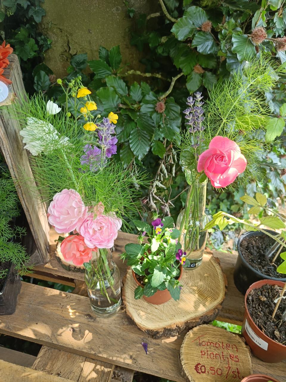 💐 Verse plukboeketjes te koop