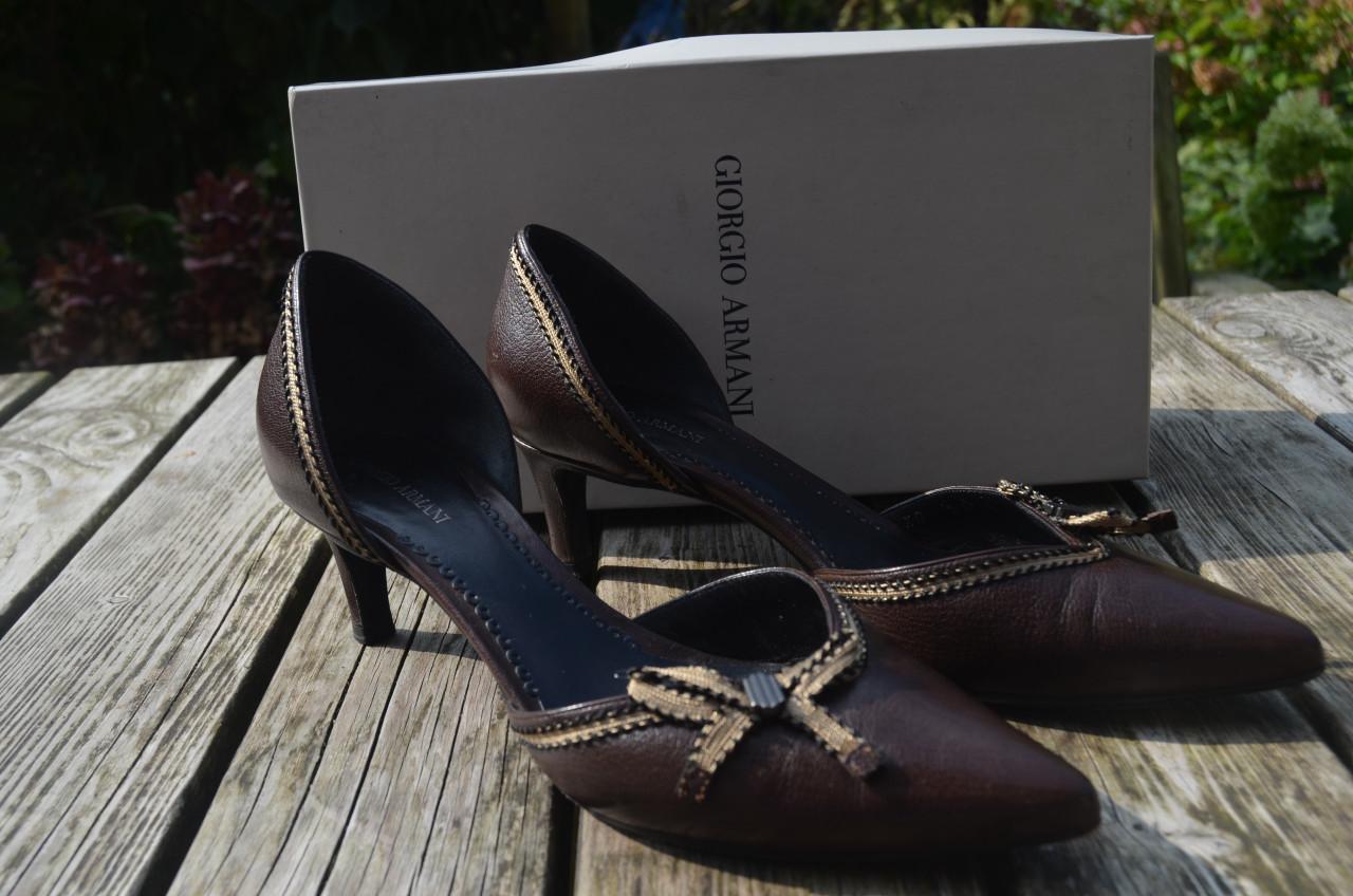 Giorgio Armani damesschoenen mt 38 in prima staat (van een verzamelaar)(2)