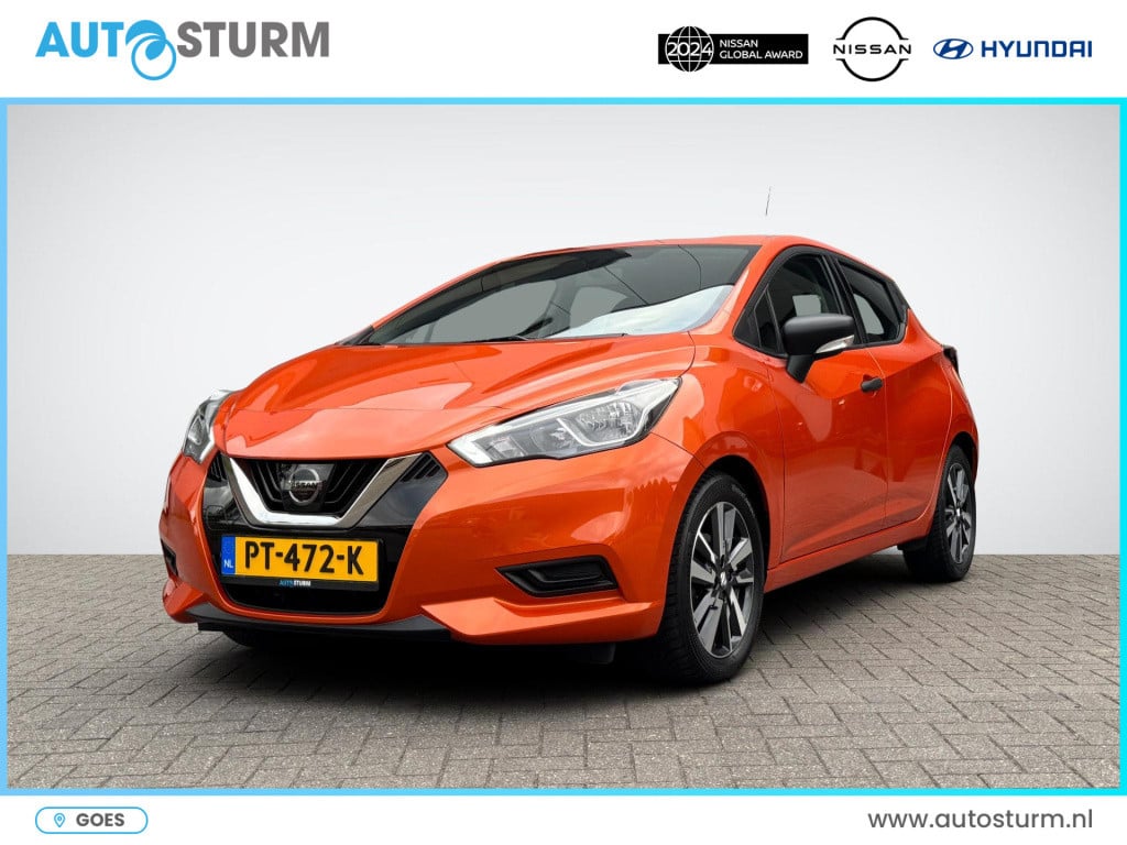 Nissan Micra 1.0l visia+ | airconditioning | 16'' velgen | park. sensor | b
