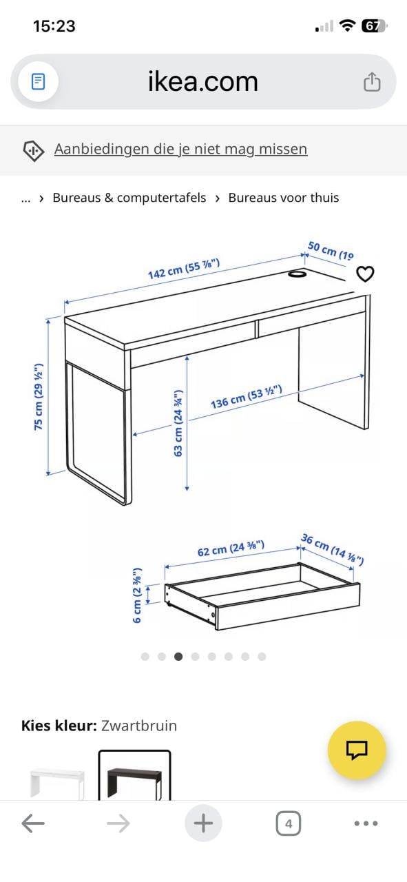 IKEA bureau