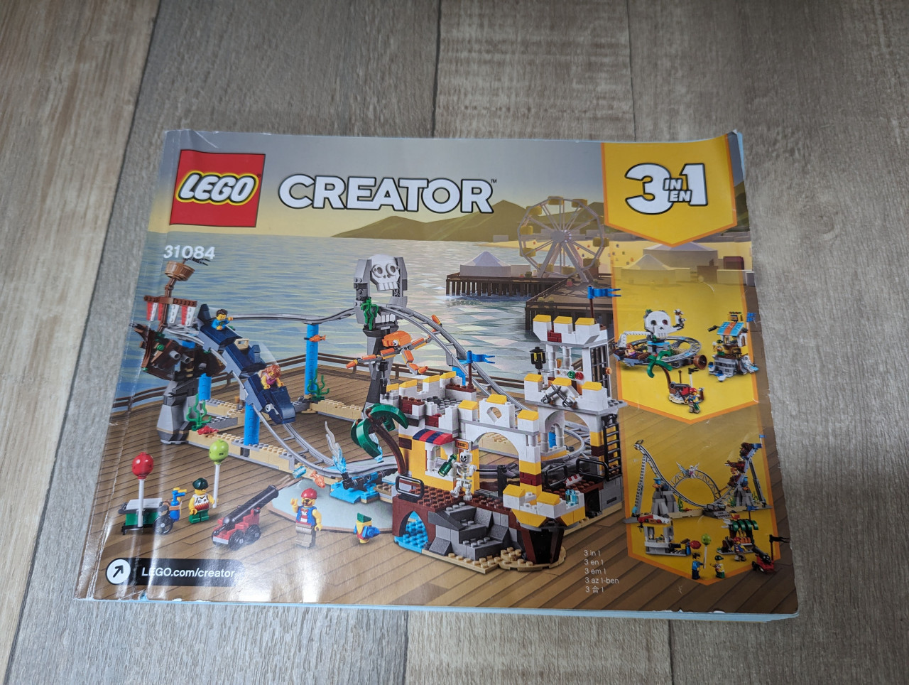 Lego 31084 Piratenachtbaan