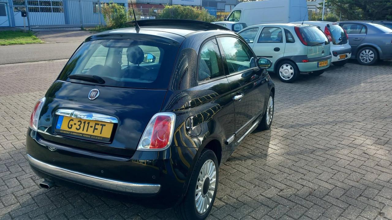Fiat 500 1.2 Naked bj:2009 airco lm-velgen panoramadak
